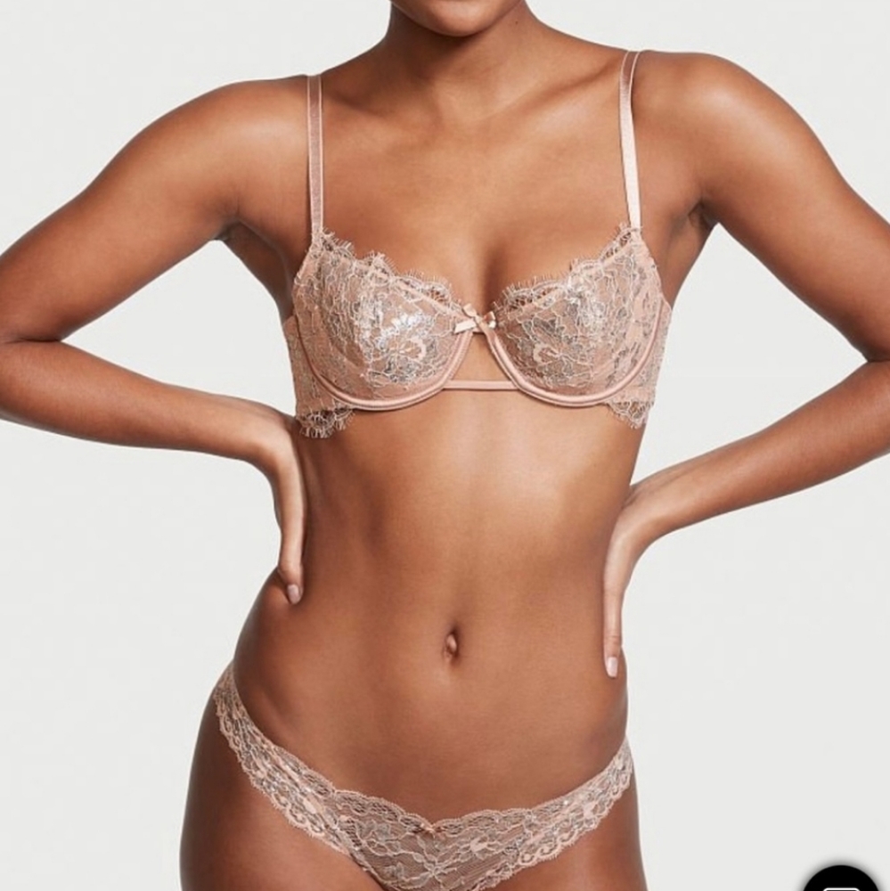 Victoria's Secret Dream Angels WickedUnlined Balconette Bra 36B